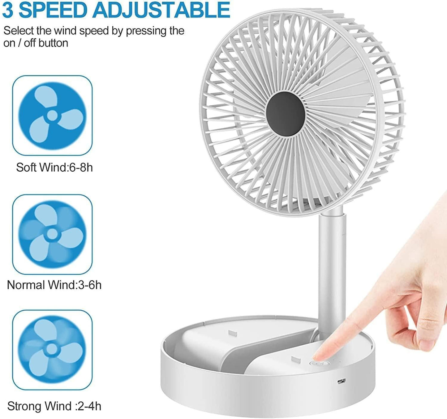 Rechargeable High Speed Fan