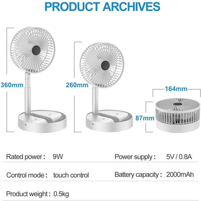 Rechargeable High Speed Fan